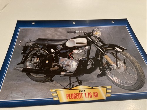Peugeot 176 1957 fiche - ad,