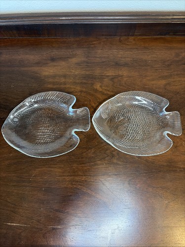 Vtg arcoroc fish plate poisson - vtg,