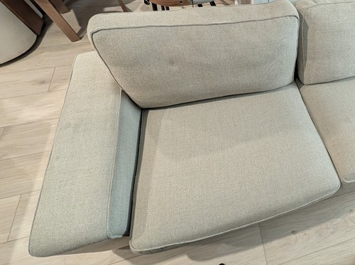 Ikea sofa and chaise lounge - chaise,