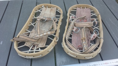 Ancienne paire raquettes à - ancienne,