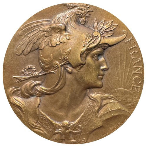 Médaille bronze femme - médaille, "