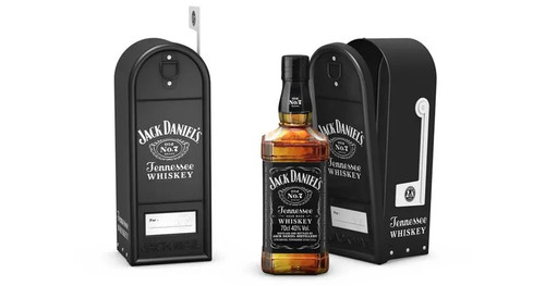 Jack daniel old 7 mailbox - jack,