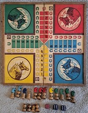 ♟️Old board game box - dada, goose, velodrome