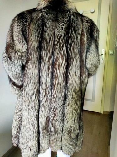 Manteau fourrure renard - manteau,