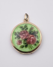 Pendentif porte photo vintage