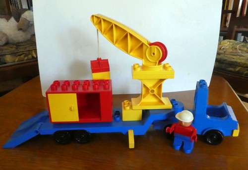 Camion grue duplo lego 2638 - duplo,