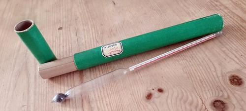 Ancien alcoomètre verre - alcoomètre, en