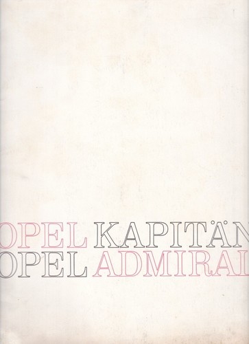 Catalogue brochure opel - brochure,