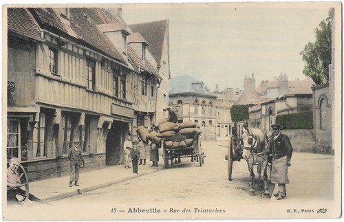 Fr80 abbeville teinturiers rue - abbeville,