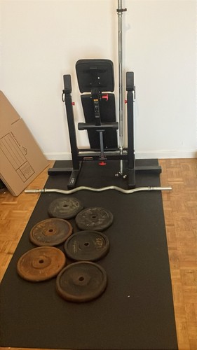 Lot musculation banc - de,