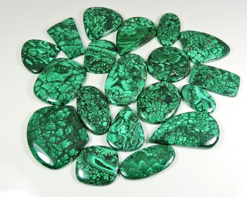 Natural green malachite mix - natural,