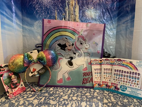 Minnie mouse rainbow ears - minnie,