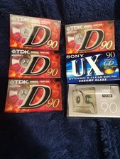 LOT 6 CASSETTES AUDIO VIERGES