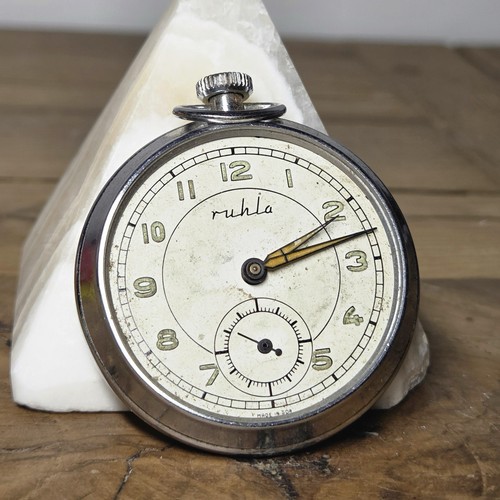 Montre gousset ruhla ww2 - ruhla,