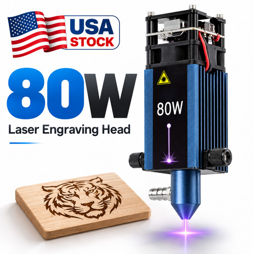 80w laser engraving head - 80w, 12v