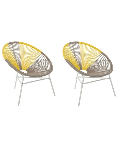 Beliani lot 2 fauteuils - -, de
