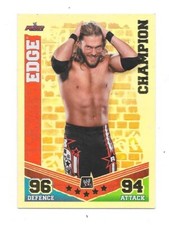 2010 Attax Mayen Red Slam Wrestling Card - Edge - Champion