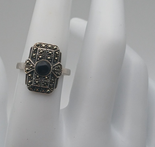 Bague art déco argent - bague, 925