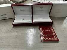 Authentic Must De Cartier & Cartier Folding Buckle Boxes - 2 Pack