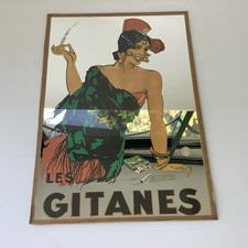 Vintage Dransy Gypsies Cigarette Mirror Poster (1883-1935) Original Vintage »