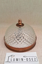 Ancien Plafonnier Demi Globe