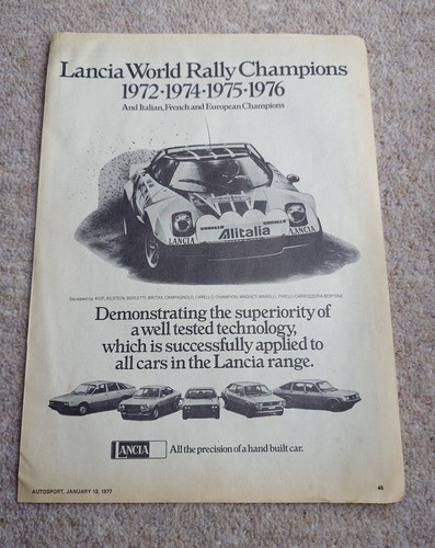 Original 1977 lancia stratos - original,