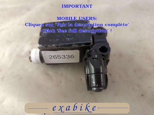 Maitre cylindre frein - maitre,