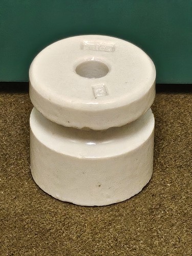 Isolateur porcelaine ww1 - porcelaine,