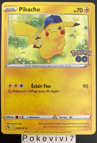 Carte pokemon pikachu 028 - pokemon,