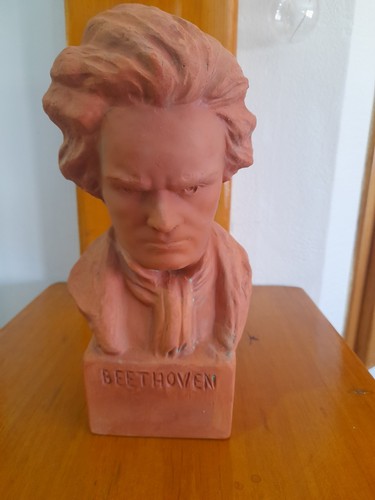 Buste beethoven terre - terre, cuite