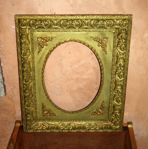 Ancien beau cadre - beau, bois