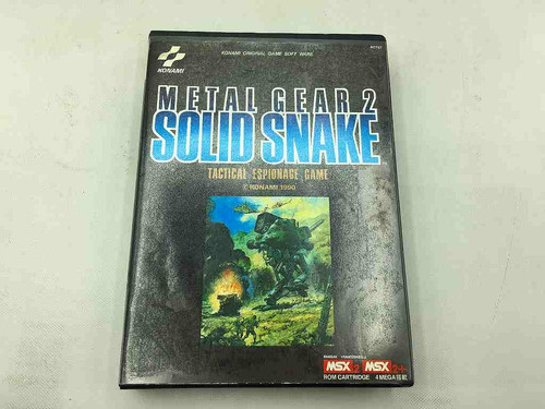 Metal gear solid snake msx2 - 2,