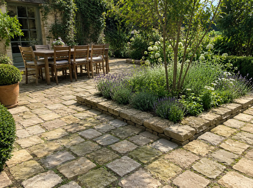 Pave ancien rectangulaire - rectangulaire, en