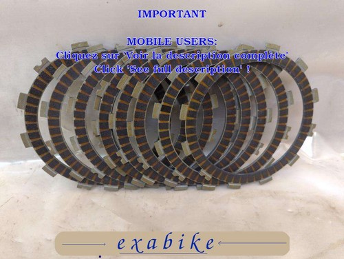 Disques garnis embrayage - disques, d'embrayage