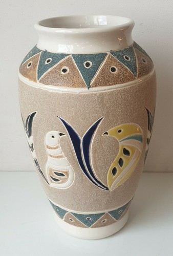 Vase vintage oiseau perruche - vintage,