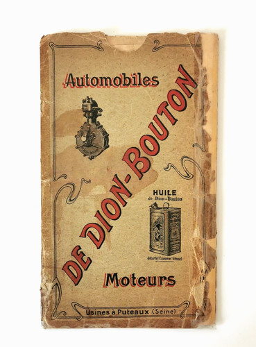 Dion bouton carte - dion, routière