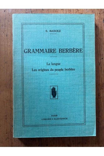 Grammaire berbère langue - grammaire, berbère,
