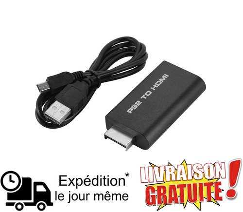 Convertisseur ps2 vers hdmi - convertisseur,
