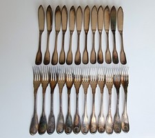 Christofle 24 Piece Silver Metal Appliances