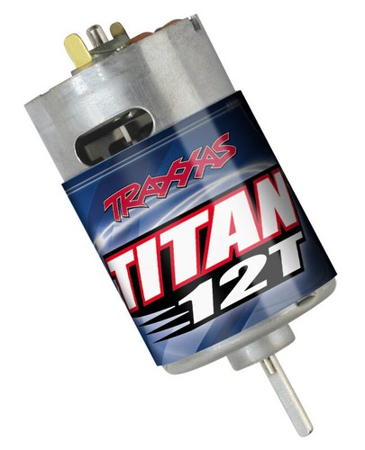 Moteur traxxas titan 12t - moteur,