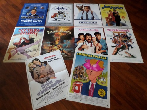 Lot affiches cinema comedies - cinema, /