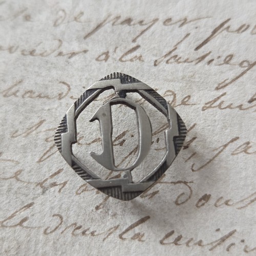 Monogramme lettre métal - monogramme,