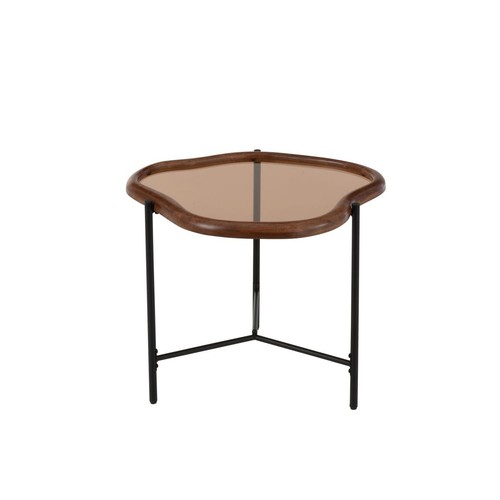 Table basse verre zig - table, en