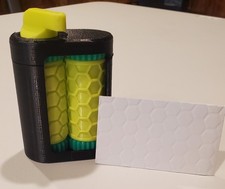 Business Card Embosser Hexagon Pattern