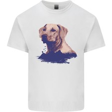 T-Shirt Enfant Golden Retriever Montagnes