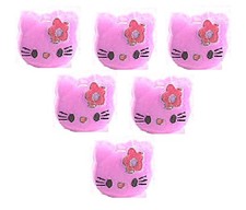 LOT 6 BOUTONS ACRYLIQUES 