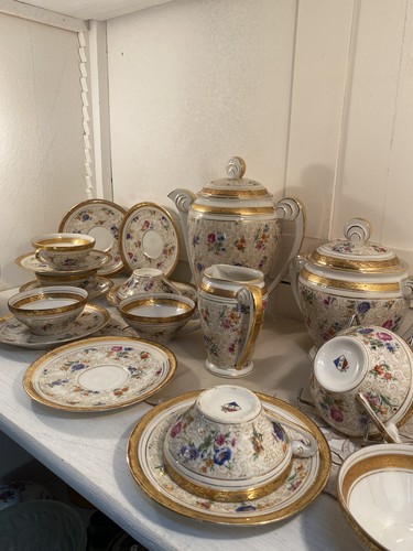 Service porcelaine fine café - service,