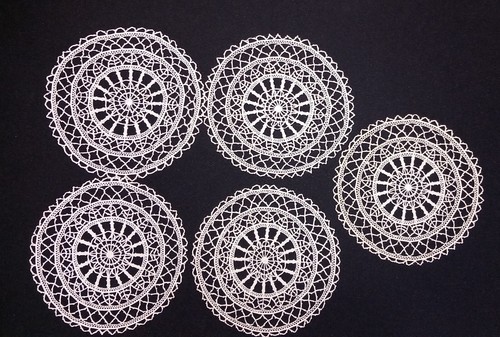 Linge ancien napperons - linge, 4
