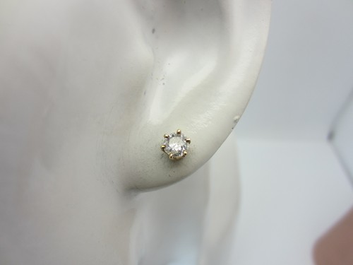 Boucle oreille solitaire - boucle,