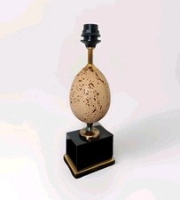 Lampe   forme  œuf d'autruche